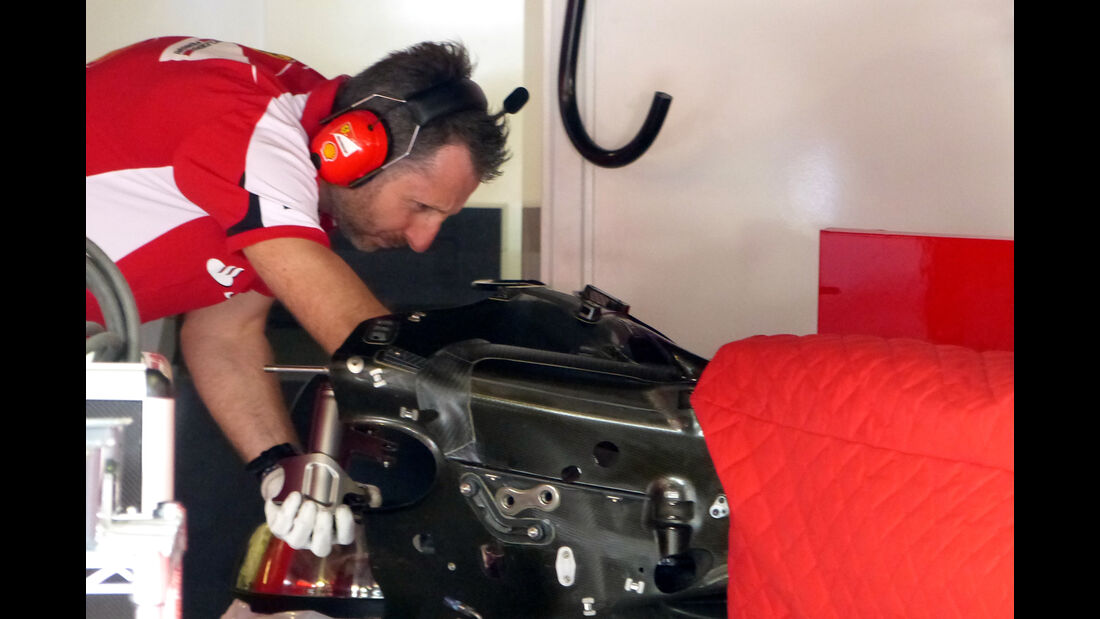 Ferrari  - Formel 1 - GP Monaco - Mittwoch - 20. Mai 2015