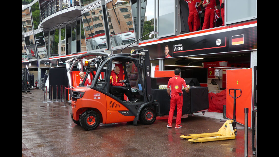 Ferrari - Formel 1 - GP Monaco - Mittwoch - 22.5.2018