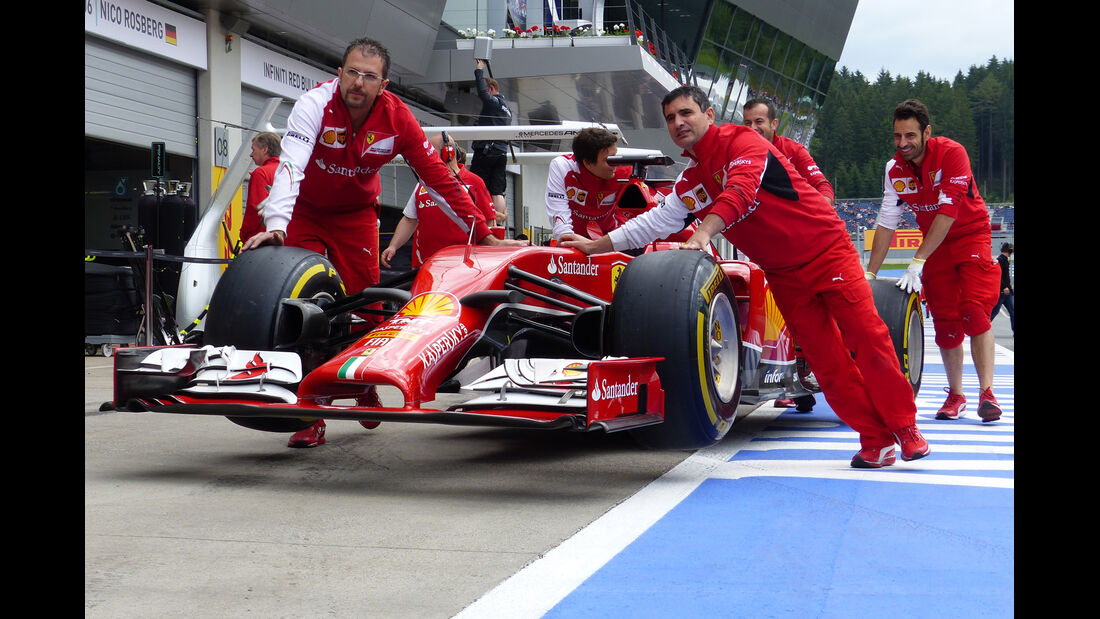 Ferrari - Formel 1 - GP Österreich - Spielberg - 21. Juni 2014