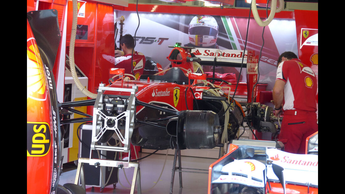Ferrari - Formel 1 - GP Russland - Sochi - Donnerstag - 8.10.2015
