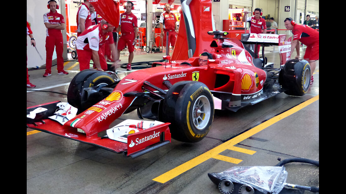 Ferrari - Formel 1 - GP Singapur - 2. Oktober 2014