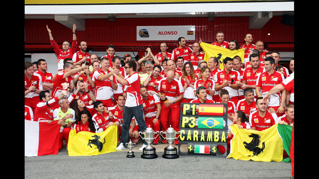 Ferrari - Formel 1 - GP Spanien 2013