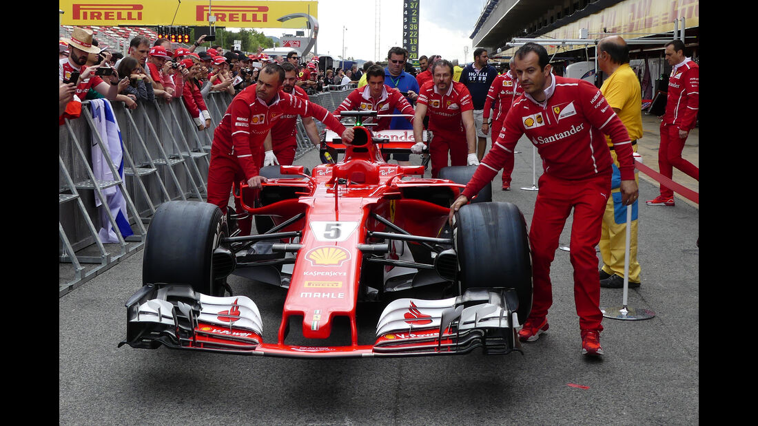Ferrari - Formel 1 - GP Spanien - Barcelona - 11. Mai 2017