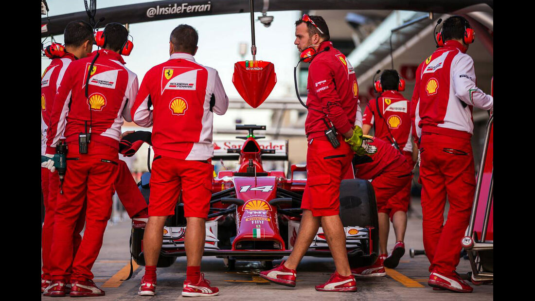 Ferrari  - Formel 1 - GP USA - 31. Oktober 2014