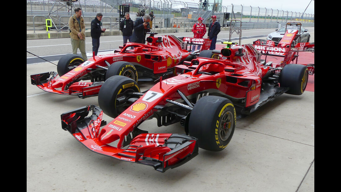 Ferrari - Formel 1 - GP USA - Austin - 18. Oktober 2018