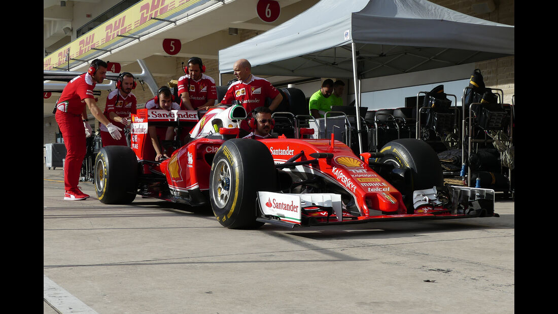Ferrari - Formel 1 - GP USA - Austin - 19. Oktober 2016