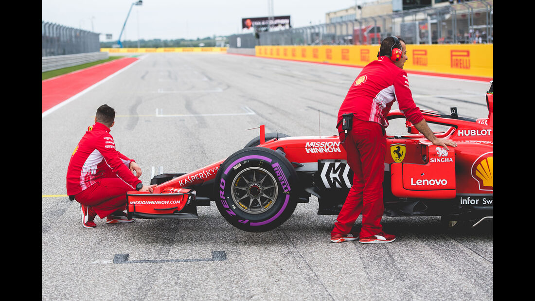 Ferrari - Formel 1 - GP USA - Austin - 20. Oktober 2018