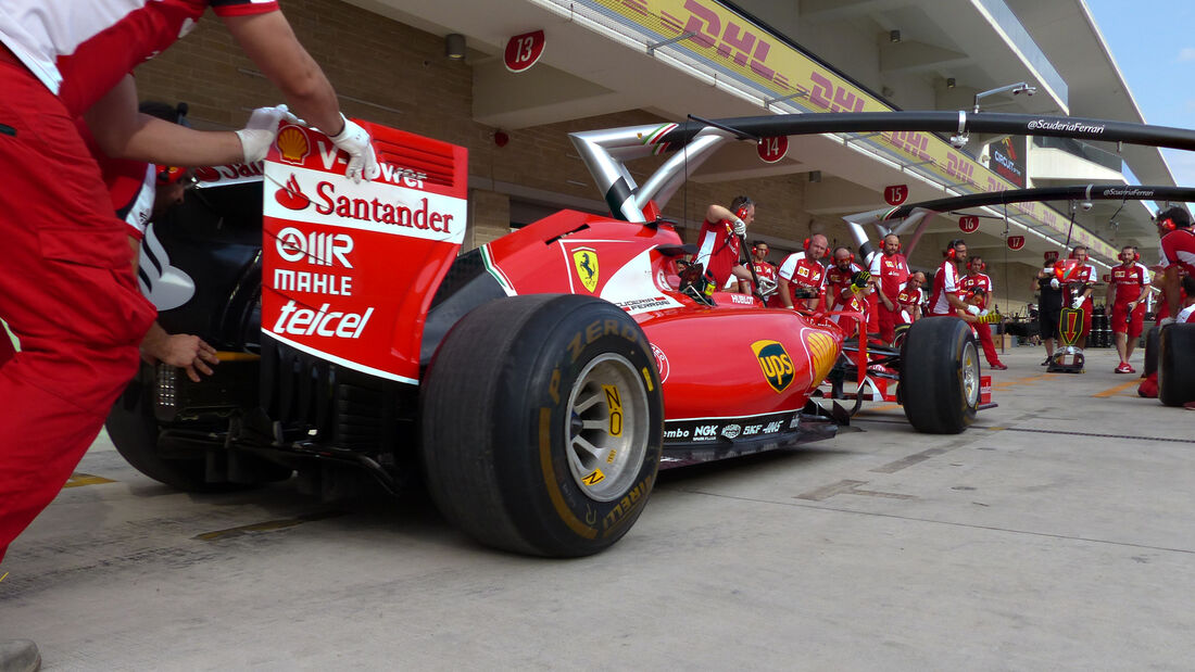 Ferrari - Formel 1 - GP USA - Austin - 21. Oktober 2015
