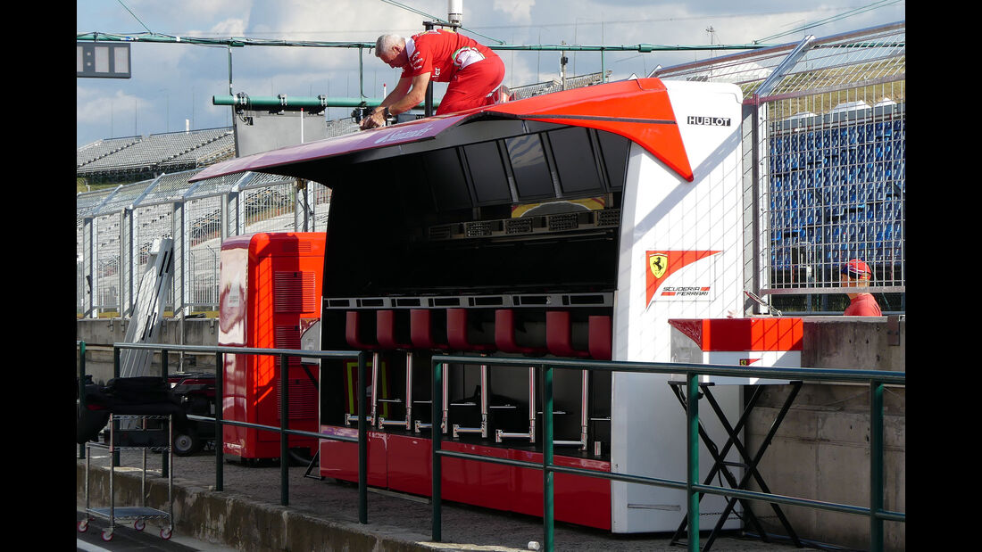 Ferrari  - Formel 1 - GP Ungarn - 20. Juli 2016