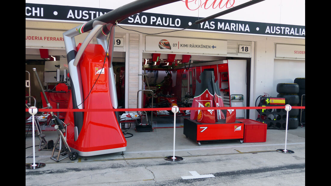 Ferrari - Formel 1 - GP Ungarn - 25. Juli 2014