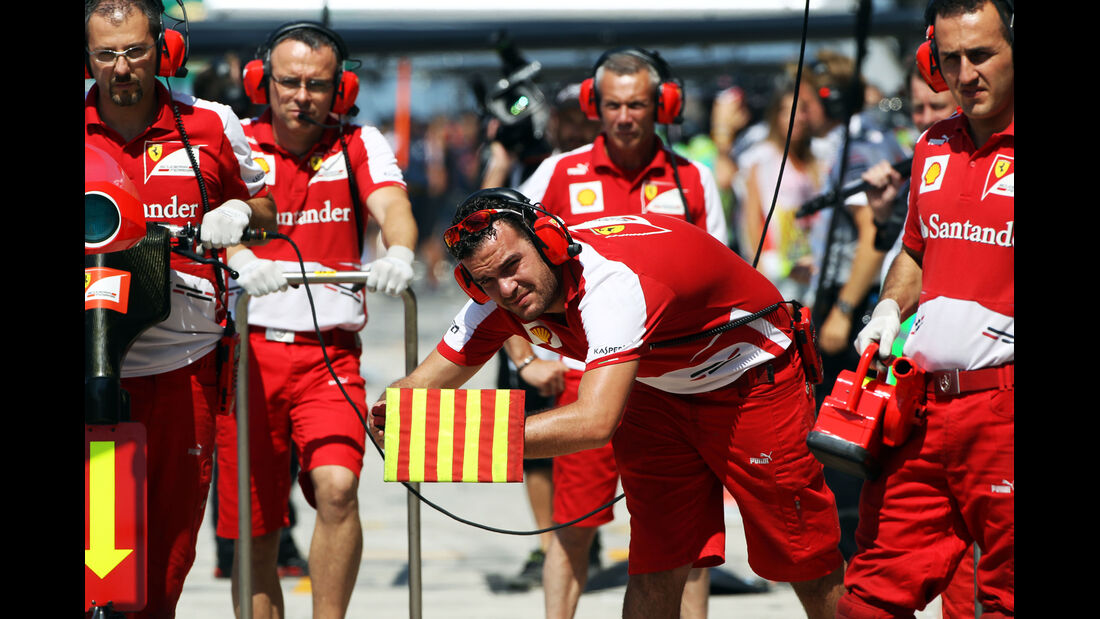Ferrari - Formel 1 - GP Ungarn - 26. Juli 2013