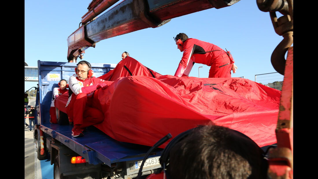 Ferrari - Formel 1 - Jerez-Test - 28. Januar 2014