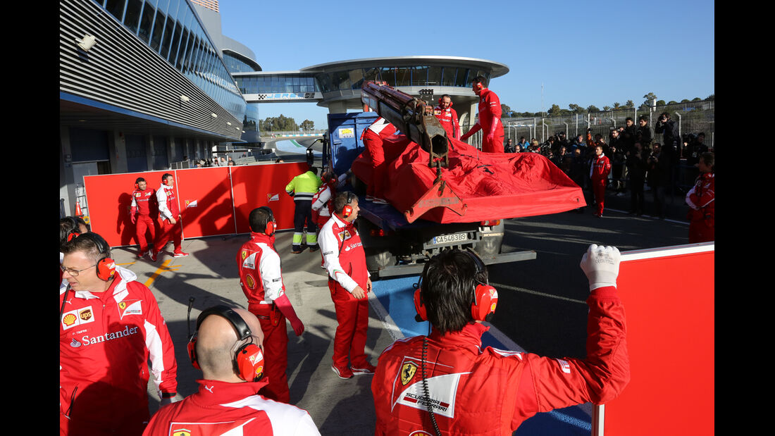 Ferrari - Formel 1 - Jerez-Test - 28. Januar 2014