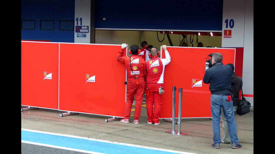 Ferrari - Formel 1 - Jerez - Test - 31. Januar 2014