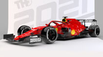 Ferrari - Formel 1 - Livery-Concept 2021 - Tim Holmes Design