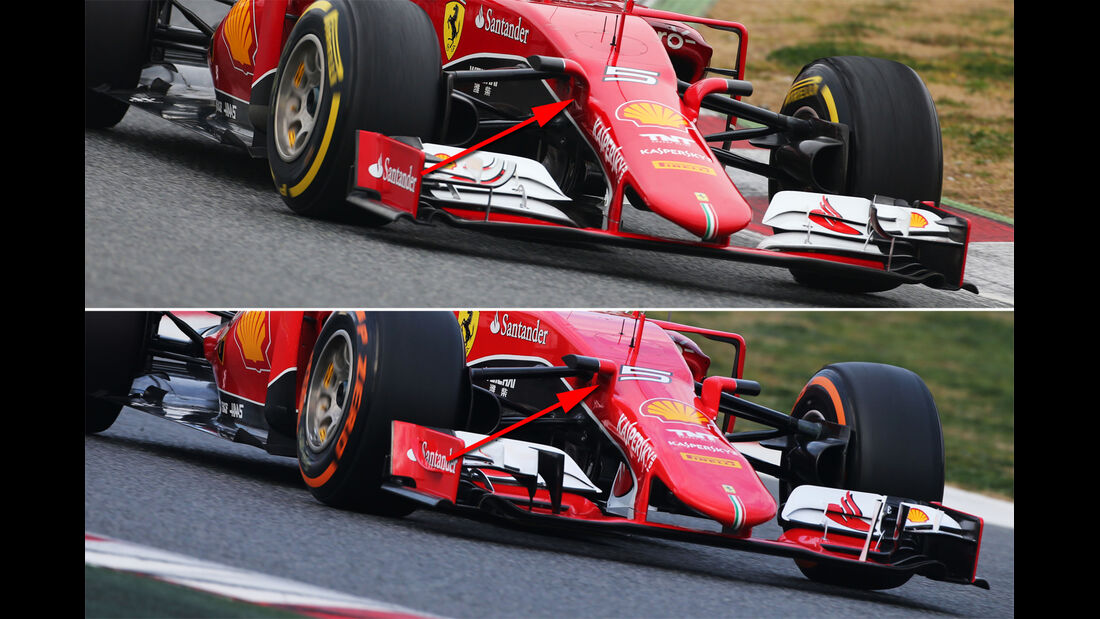 Ferrari - Formel 1-Technik - Barcelona-Test 2 - F1 2015