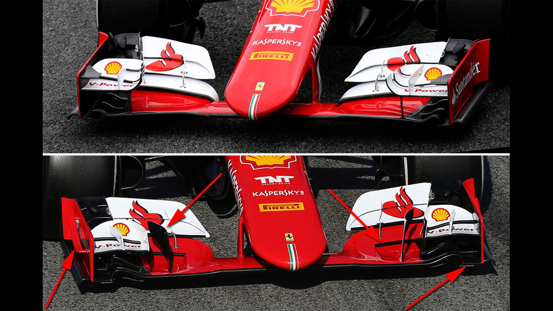 Ferrari - Formel 1-Technik - Barcelona-Test 2 - F1 2015