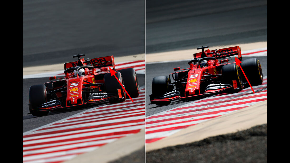Ferrari - Formel 1 - Technik - GP Australien / GP Bahrain 2019