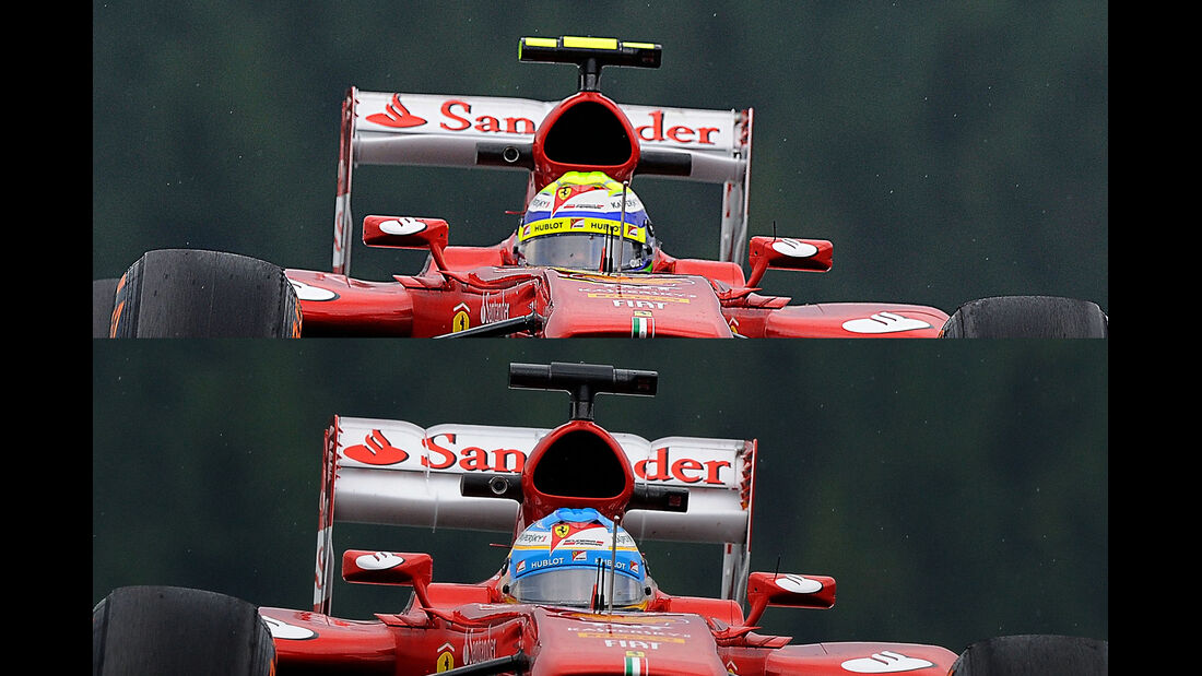 Ferrari - Formel 1-Technik - GP Belgien 2013