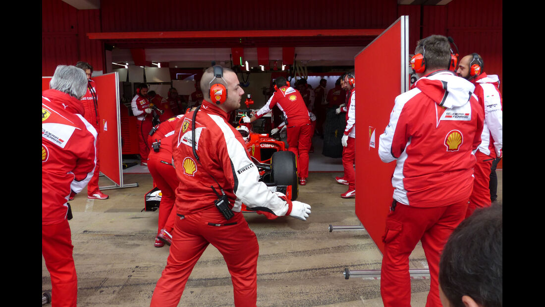 Ferrari - Formel 1-Test - Barcelona - 1. März 2015