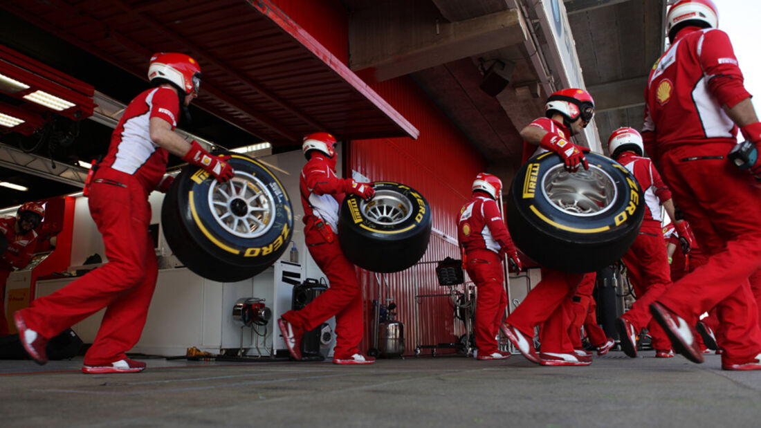 Ferrari - Formel 1-Test - Barcelona - 2012
