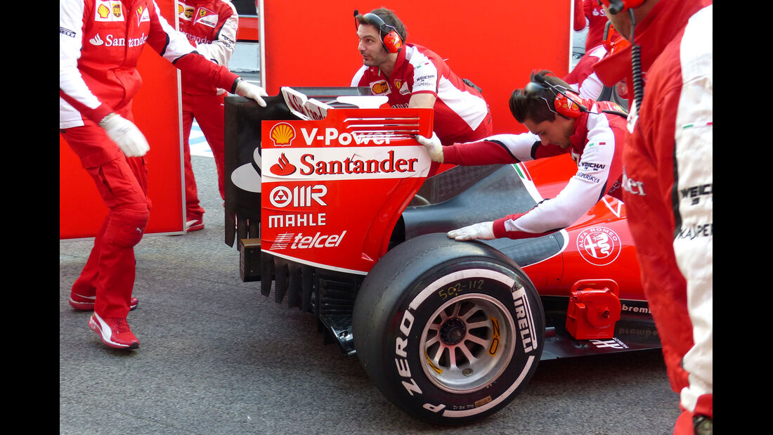 Ferrari  - Formel 1-Test - Barcelona - 26. Februar 2015