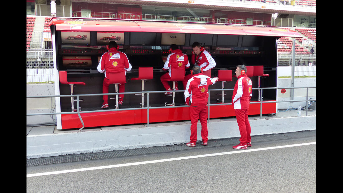 Ferrari  - Formel 1-Test - Barcelona - 26. Februar 2015