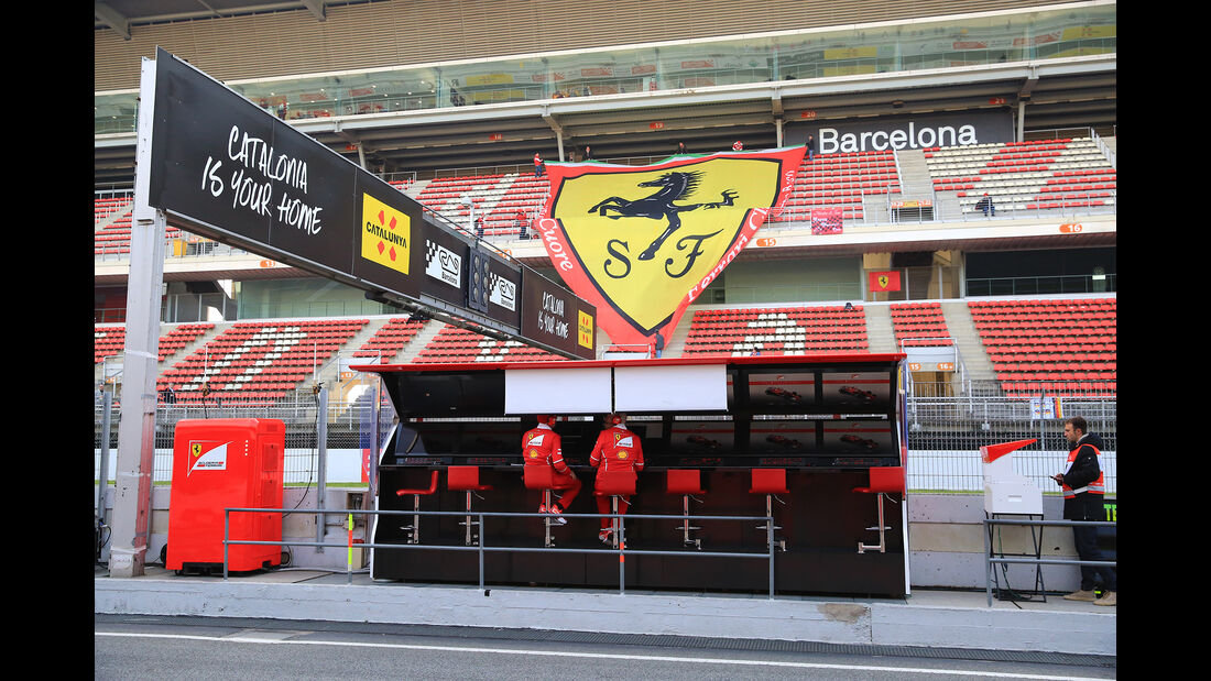 Ferrari - Formel 1 - Test - Barcelona - 9. März 2017