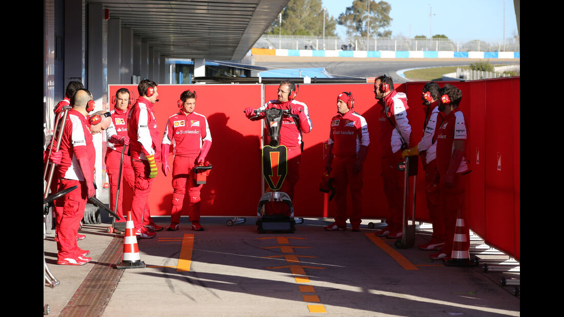 Ferrari - Formel 1-Test Jerez - 1. Febraur 2015 