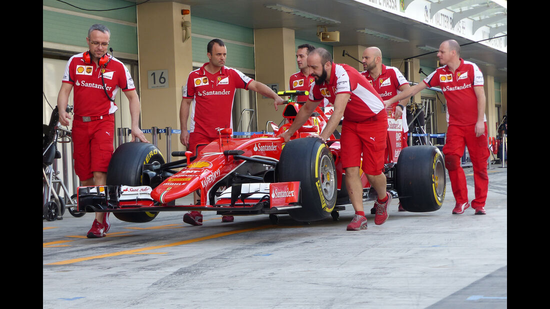 Ferrari - GP Abu Dhabi - 28. November 2015