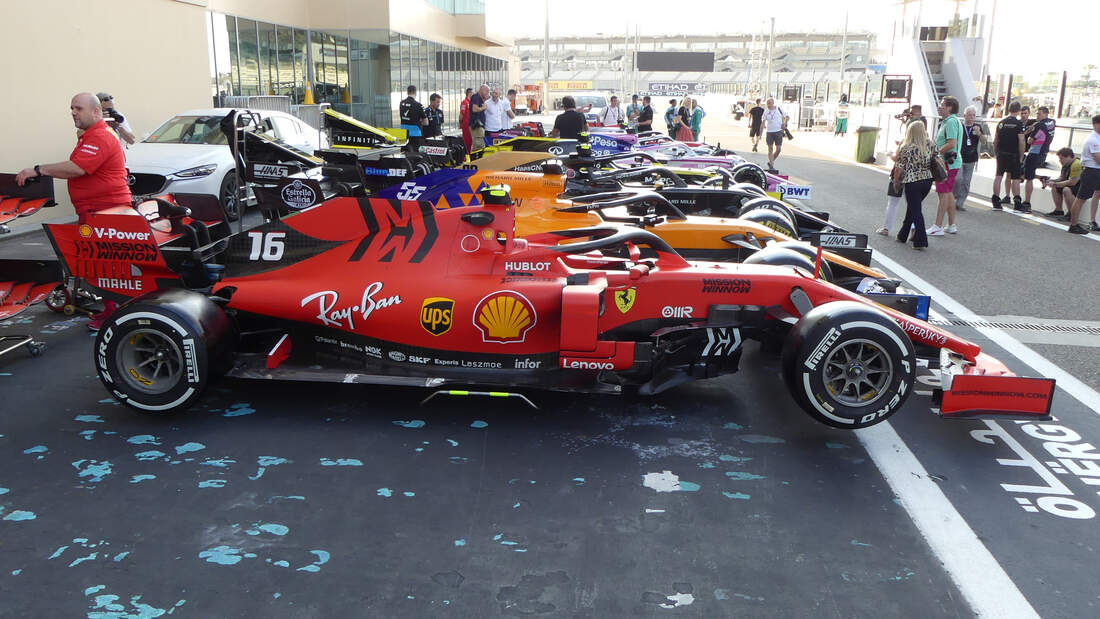 F1 Fotos Gp Abu Dhabi 2019 Letzte Show Der 2019er Autos Auto