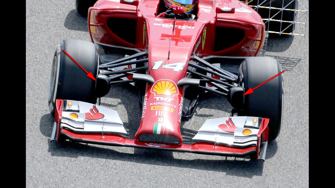 Ferrari - GP Bahrain 2014 Technik