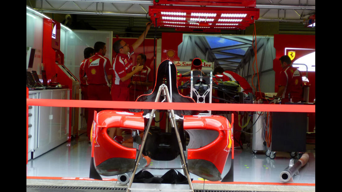 Ferrari - GP Belgien - 25. August 2012