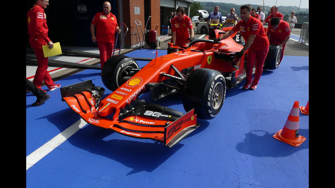 Ferrari - GP Belgien - Spa-Francorchamps - Formel 1 - Donnerstag - 29.8.2019
