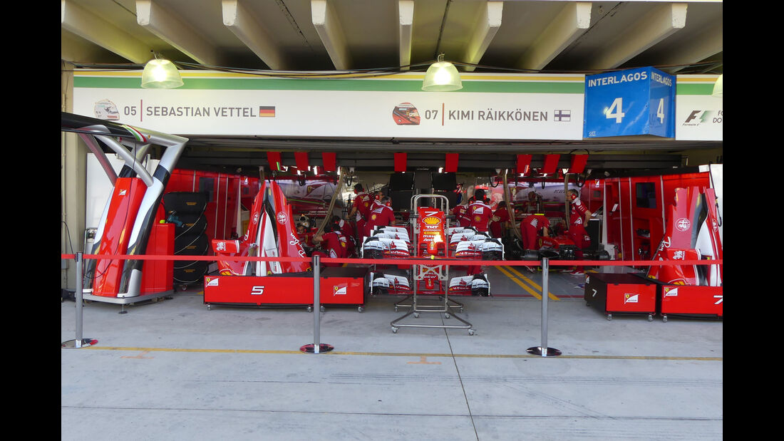 Ferrari - GP Brasilien - Interlagos - Freitag - 11.11.2016