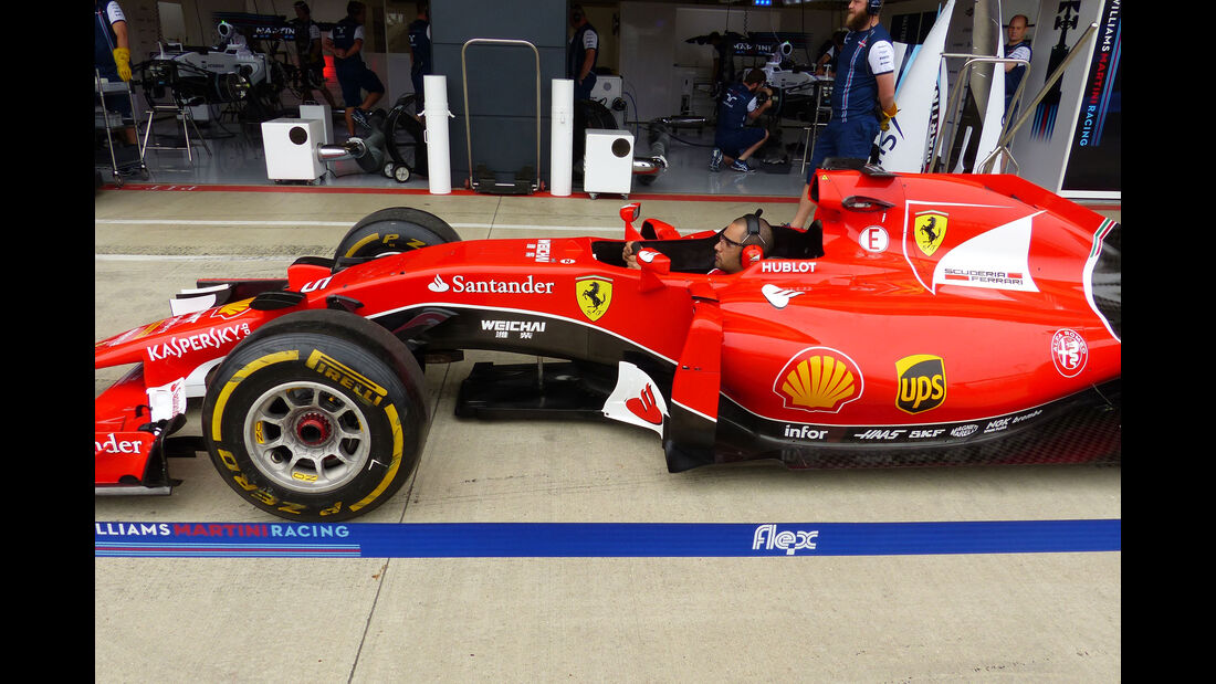 Ferrari - GP England - Silverstone - Donnerstag - 2.7.2015