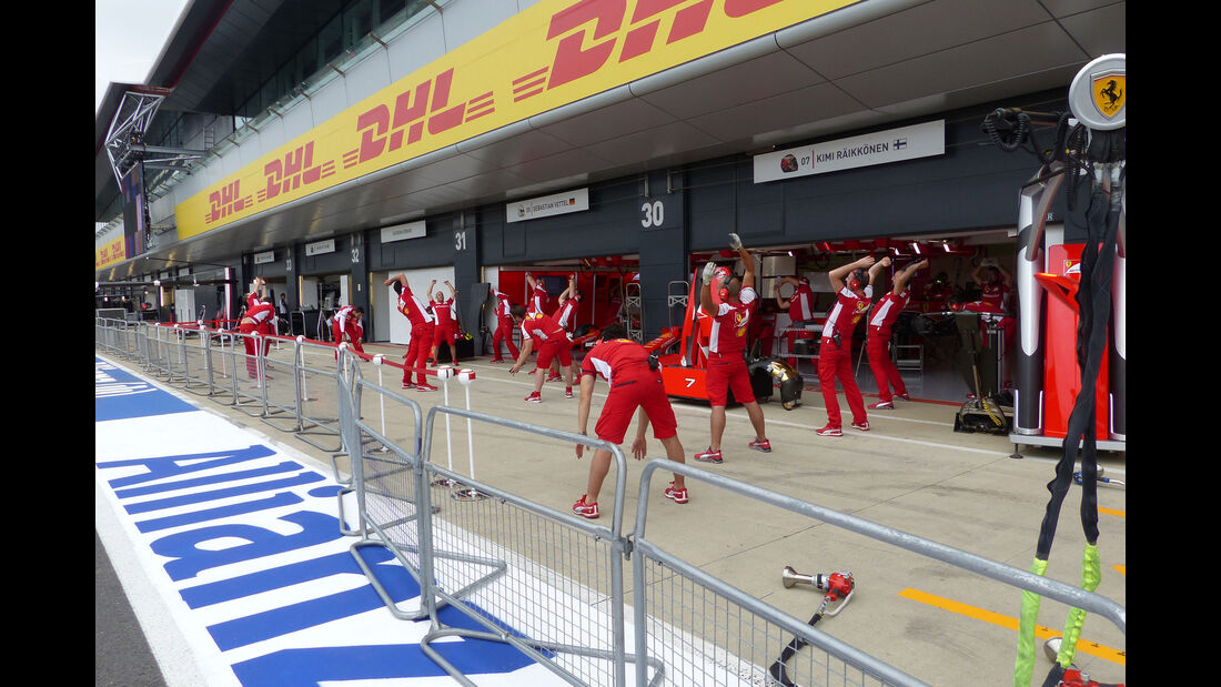 Ferrari - GP England - Silverstone - Donnerstag - 2.7.2015