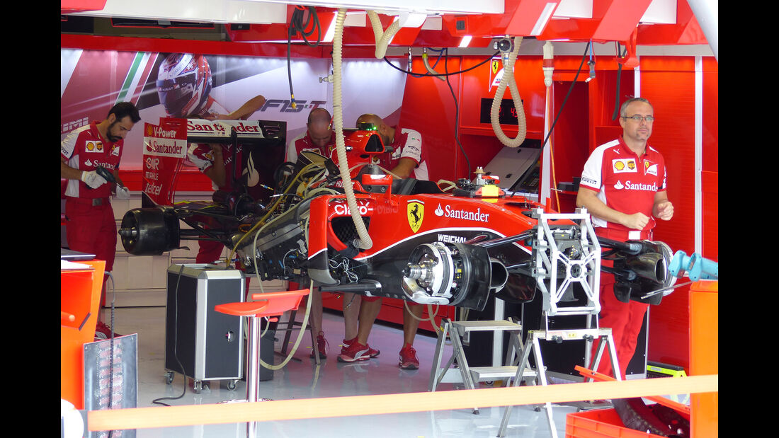 Ferrari - GP Italien - Monza - Donnerstag - 3.9.2015