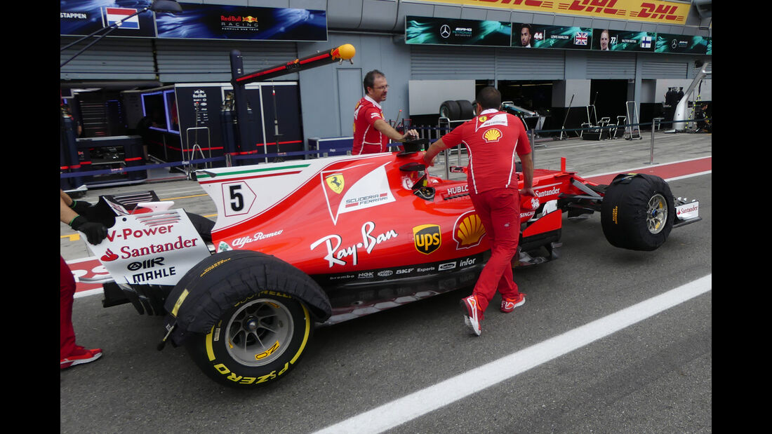 Ferrari - GP Italien - Monza - Formel 1 - 31. August 2017
