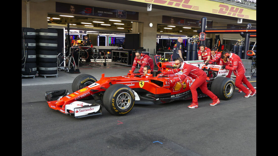 Ferrari - GP Mexiko - Formel 1 - Freitag - 27.10.2017