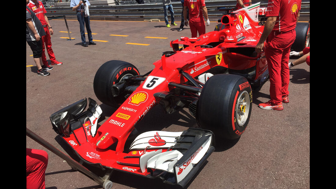 Ferrari - GP Monaco - Formel 1 - 14. Mai 2017