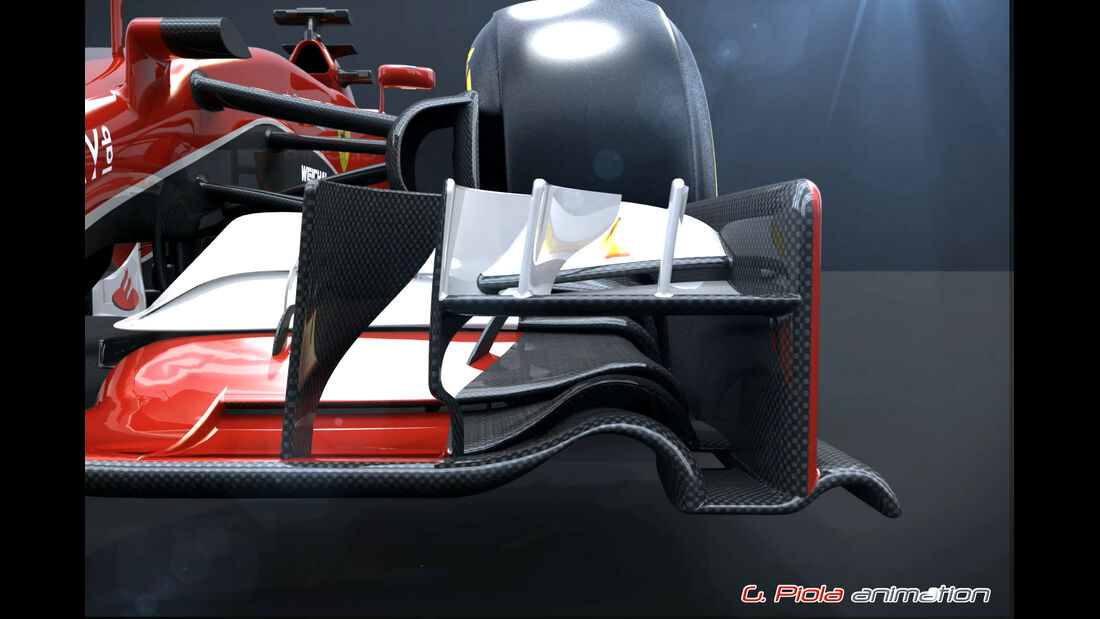 Ferrari - GP Russland 2015 - F1-Technik - Piola Animation