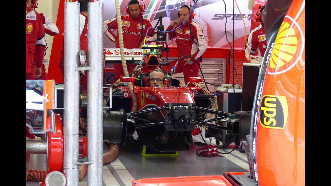 Ferrari - GP Russland - Sochi - Freitag - 9.10.2015