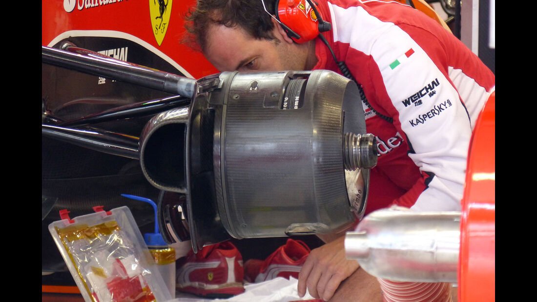 Ferrari - GP Russland - Sochi - Freitag - 9.10.2015