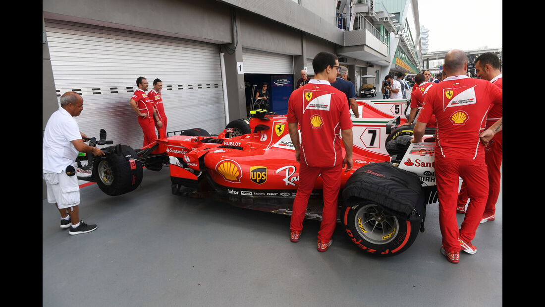 Ferrari - GP Singapur - Formel 1 - Donnerstag - 14.9.2017