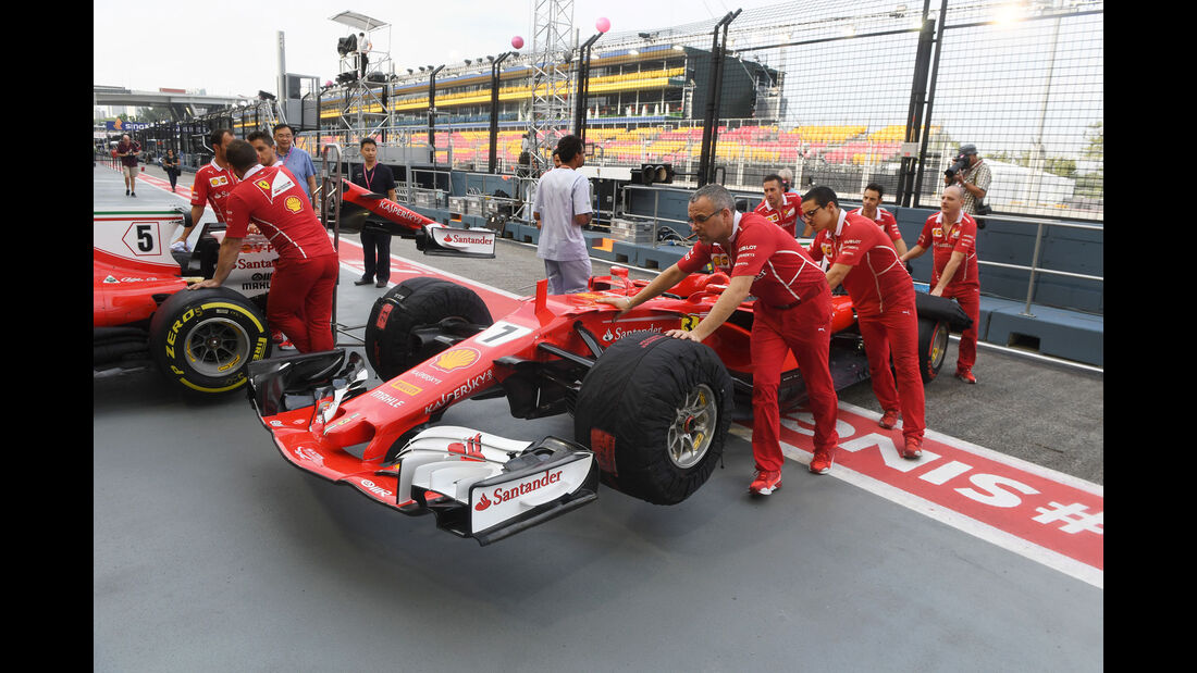 Ferrari - GP Singapur - Formel 1 - Donnerstag - 14.9.2017