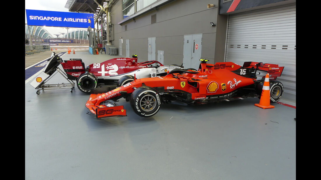 Ferrari - GP Singapur - Formel 1 - Donnerstag - 19.9.2019 