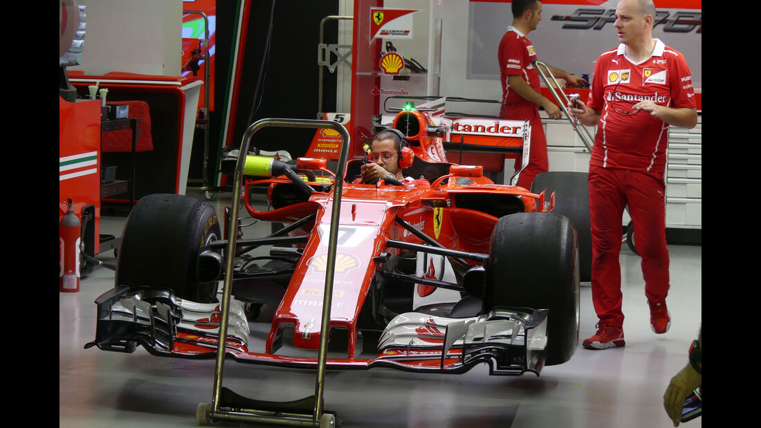 Ferrari - GP Singapur - Formel 1 - Mittwoch - 13.09.2017 