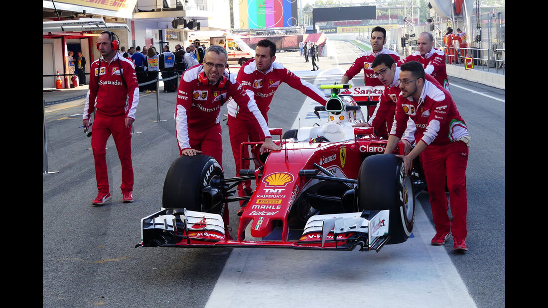 Ferrari - GP Spanien 2016 - Barcelona - F1 - Freitag - 13.5.2016