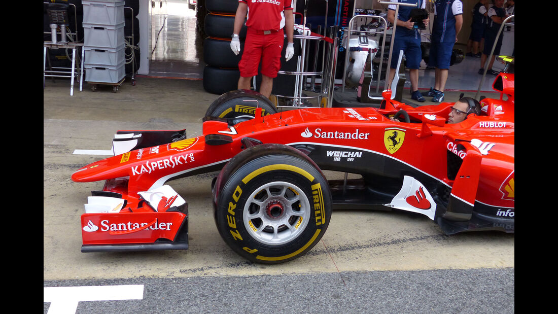 Ferrari - GP Spanien - Barcelona - Donnerstag - 7.5.2015